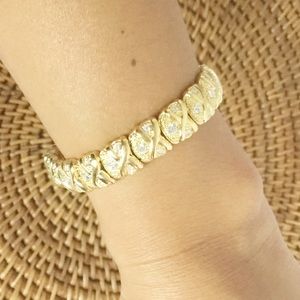 Elegant Gold and Silver Women's Bracelet